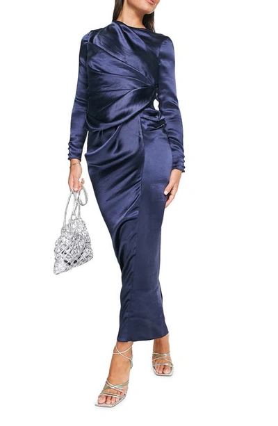 depeche mode blue dress lyrics DESIGN Maxi Dress With Ruffle Detail