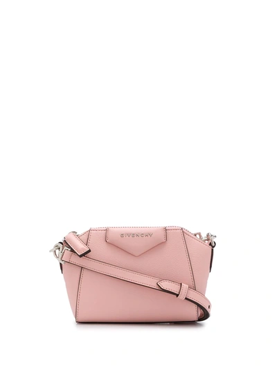 Givenchy Nano Antigona Crossbody Bag In Pink