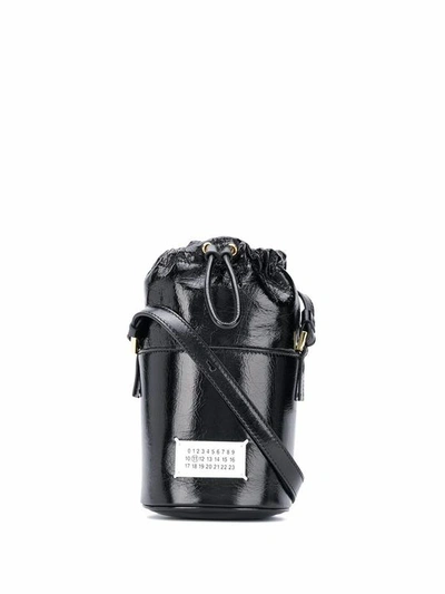 Maison Margiela Women's Black Leather Shoulder Bag
