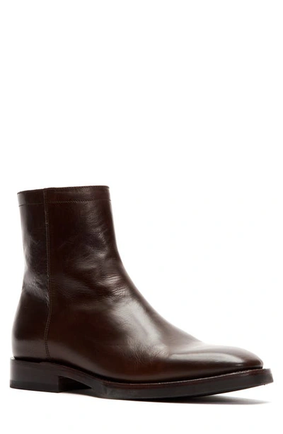 Frye Men's Jasper Zip Boots In Dark Brown Leather