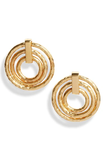 Soko Nyundo Stud Earrings In Gold