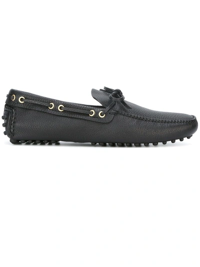 Car Shoe Daino Boat Shoes In Black