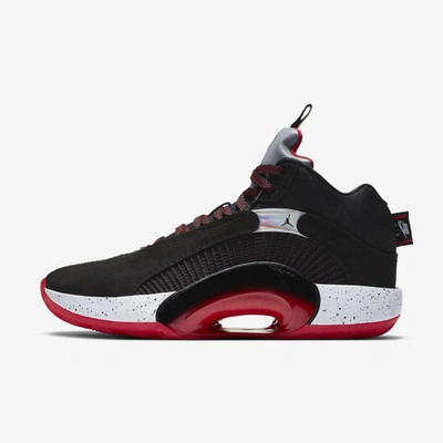 Jordan Air  Xxxv Basketball Shoe In Black/fire Red/reflect Silver
