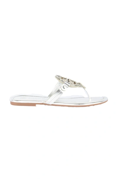 Tory Burch Flat Shoes Silver