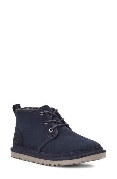 Ugg Neumel Chukka Boot In Dark Sapphire Canvas