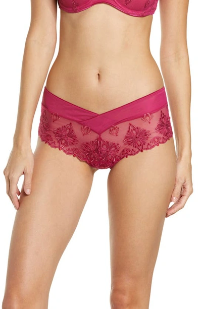 Chantelle Lingerie Champs-elysees Hipster Panties In Magenta