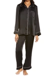 Papinelle Silk Pajamas In Black