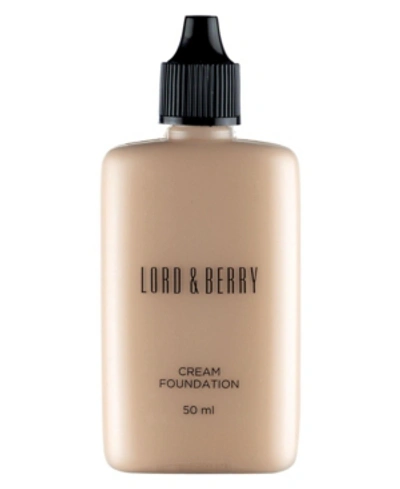 Lord & Berry Face Cream Foundation In Nude