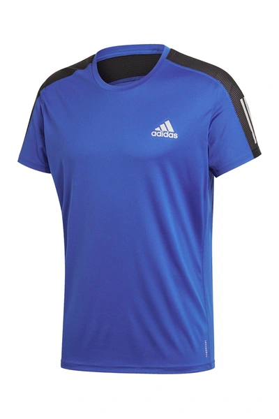 Adidas Originals Adidas Men's Own The Run Training T-shirt In Royal