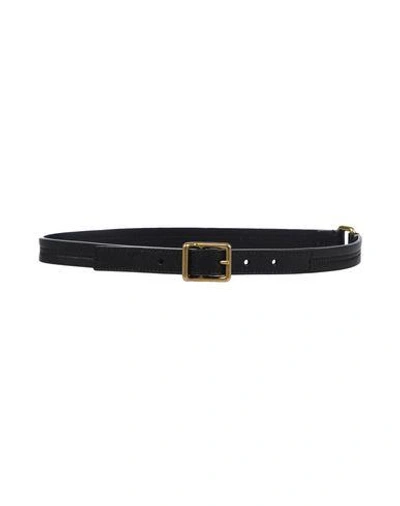 Lanvin Belts In Black