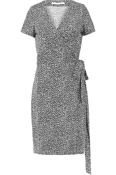 Diane Von Furstenberg New Julian Printed Cotton And Silk-blend Wrap Dress