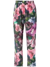 Isolda Silk Trousers In Pink