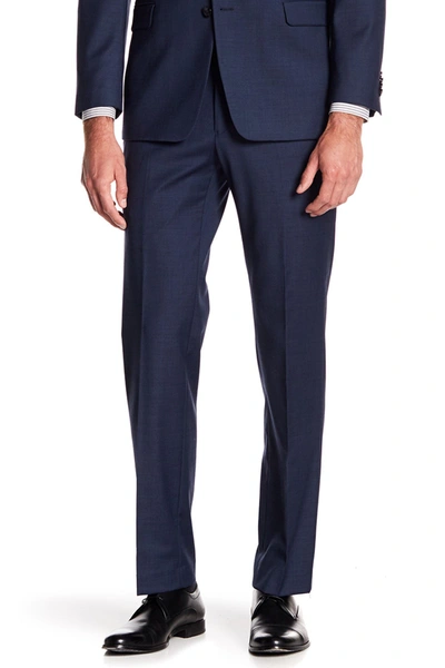 Tommy Hilfiger Tyler Modern Fit Th Flex Performance Sharkskin Suit Separate Pant In Navy Twill