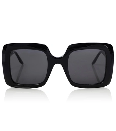 Gucci 58mm sale oversized square sunglasses