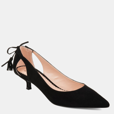 Journee Collection Journee Bindi Kitten Heel Pump In Black