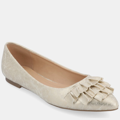 Journee Collection Journee Judy Flat In Gold