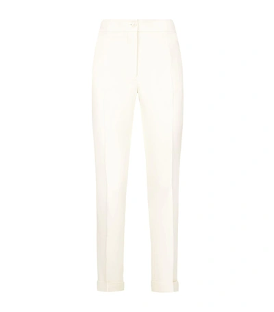 Etro Tailored Capri Trousers In Ivory