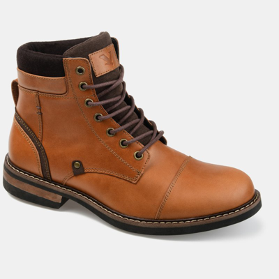 Territory Boots Yukon Cap Toe Ankle Boot In Brown
