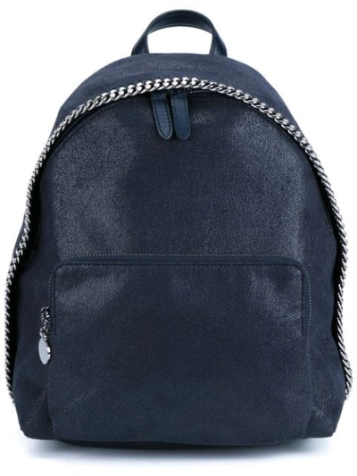 Stella Mccartney Blue Small Falabella Backpack