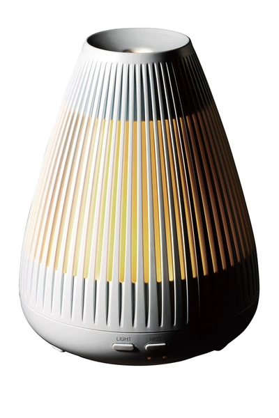 Objecto Aroma Diffuser With Led Night Light In White