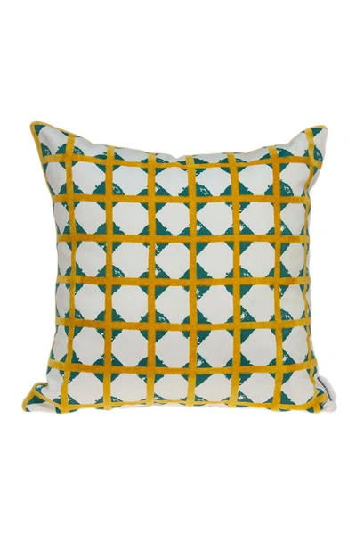 Parkland Collection Gola Contemporary Pillow In Multicolor