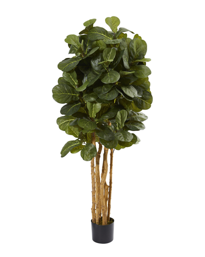 Nearly Natural Green 5ft. Fiddle Leaf Fig Artificial Tree
