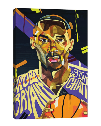 Icanvas Kobe Bryant Wall Art By Domonique Brown In Multi