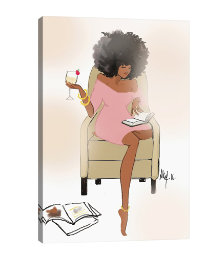 Icanvas Sunday Night Ii By Nicholle Kobi Canvas Wall Art 18" X 26" In Multi
