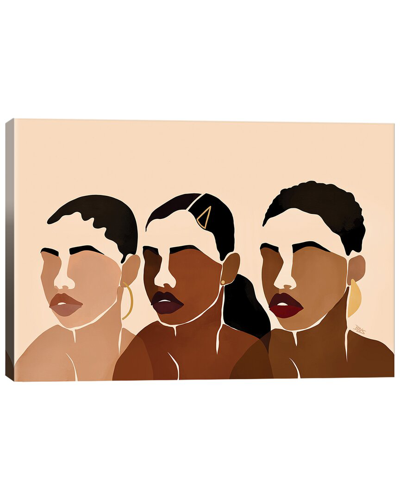 Icanvas Sisters I Wall Art By Bria Nicole In Multi