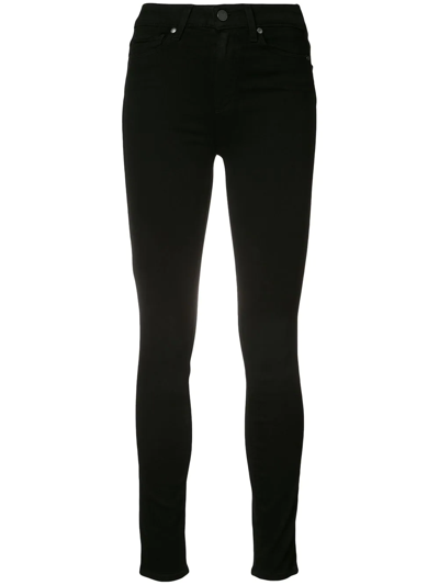 Paige Margot High-rise Crop Ultra Skinny Jeans In Nocolor