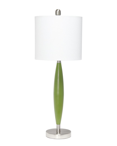 Lalia Home Stylus Table Lamp In Green
