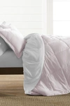 Ienjoy Home Treat Yourself To The Ultimate Down Alternative Reversible 3-piece Comforter Set In Blush