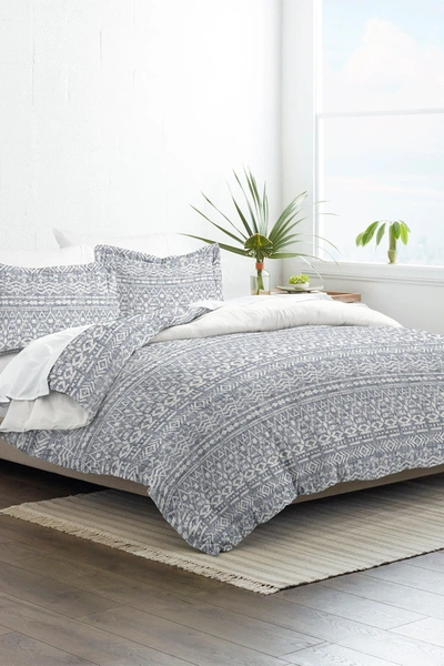 Modern Rustic Pattern 3-Piece Reversible Duvet Cover Set