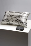 Blissy Mulberry Silk King Pillowcase In Light Marble