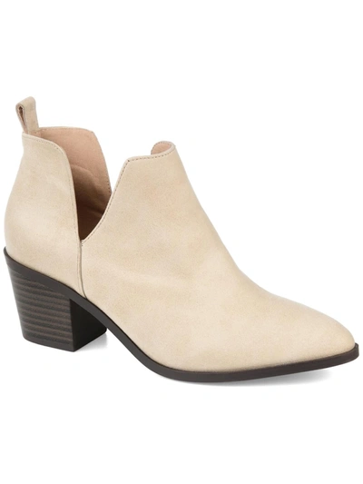 Journee Collection Journee Lola Patterned Ankle Bootie In Sand
