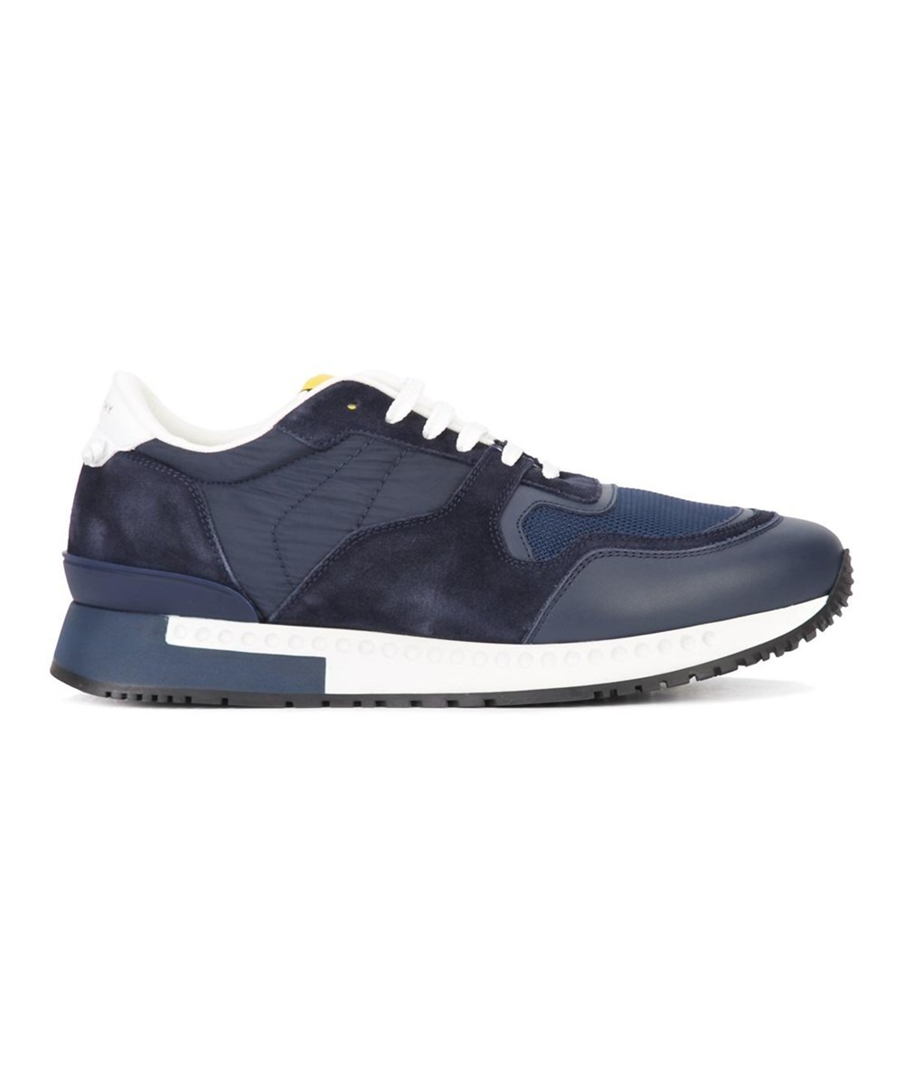Givenchy Men's Blue Suede Sneakers' | ModeSens