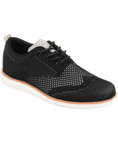 Vance Co. Ezra Knit Dress Shoe In Black