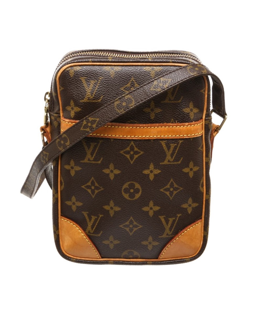 Louis Vuitton Pre Owned - Monogram Canvas Leather Danube Crossbody Bag&#39; In Brown | ModeSens