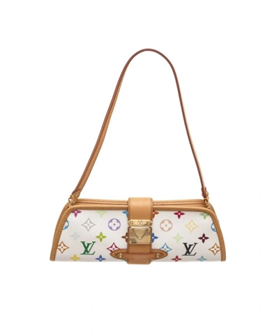 Louis Vuitton Monogram Multicolore Shirley - White Clutches, Handbags -  LOU780806