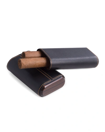 Bey-berk Leather Cigar Case