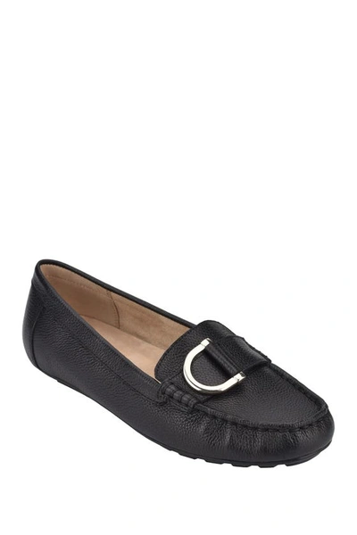 Evolve Mink Loafer In Black Leather