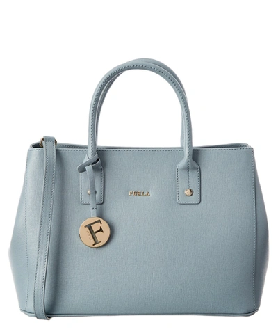 Totes bags Furla - Pin cobalt blue leather small tote - 963105