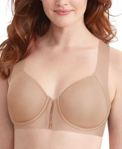 Bali Women's One Smooth U Posture Boost With Eversmooth Back Underwire Bra Df3450 In Nude (nude )
