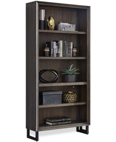 Aspenhome Gidian Open Bookcase In Fossil