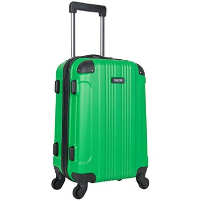 Kenneth Cole Reaction 20" Lightweight Hardside 4-wheel Spinner Carry-on Luggage In Kelly Green