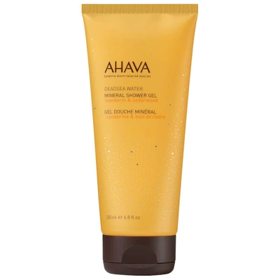 Ahava Mineral Shower Gel Mandarin & Cedarwood 6.8 oz