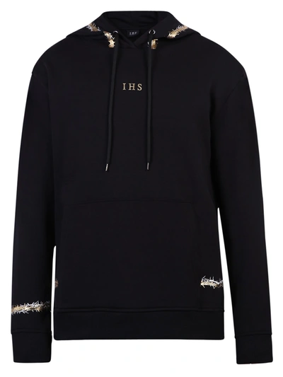 Ihs Branded Sweatshirt In Black