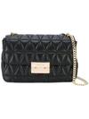 Michael Michael Kors Sloan Quilted Shoulder Bag In Black