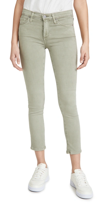 Ag 'the Prima' Cigarette Leg Skinny Jeans In Sulfur Natural Ave