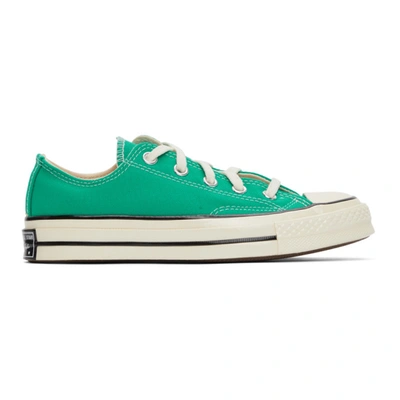 Converse Green Chuck 70 Ox Sneakers In Prism Green/egret/bl